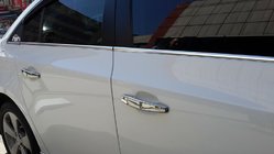 Chevrolet Cruze 2009–2015 Ruitlijsten (RVS) Sedan, Carmos - Turks staal foto 3