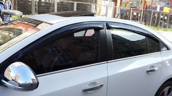 Chevrolet Cruze 2009–2015 Ruitlijsten (RVS) Sedan, Carmos - Turks staal foto 2