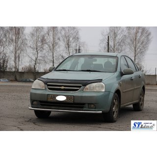 Voorste beschermbeugel ST008 (42 mm, RVS) Chevrolet Lacetti 2003–2024 foto 2