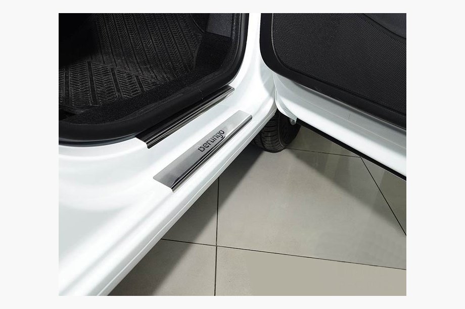 Citroen Berlingo 2008–2018 Nataniko dorpellijsten (RVS) Standaard - Lohmann tape, 0,5 mm Image