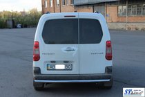 Peugeot Partner Tepee 2008–2018 Achterbeschermbeugel AK002 (RVS) 60 mm foto 2