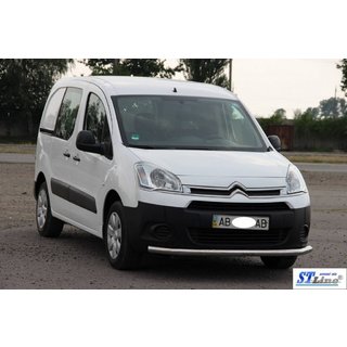 Frontbescherming ST008 (RVS) Citroen Berlingo 2008–2018 foto 2