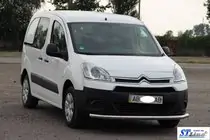Peugeot Partner Tepee 2008–2018 Frontbescherming ST008 (RVS) foto 2
