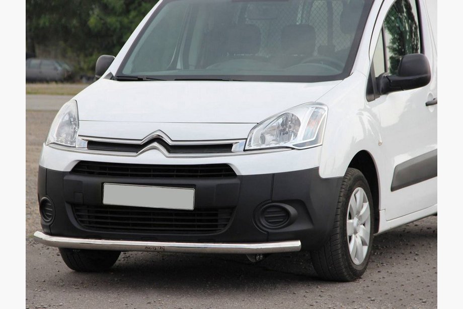 Peugeot Partner Tepee 2008–2018 Frontbescherming ST008 (RVS) 51 mm Image