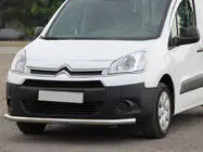 Peugeot Partner Tepee 2008–2018 Frontbescherming ST008 (RVS) foto 1
