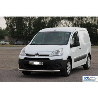Frontbescherming ST008 (RVS) Citroen Berlingo 2008–2018 foto 3