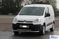 Peugeot Partner Tepee 2008–2018 Voorbeschermbeugel ST016 (RVS) 51/42 mm foto 2