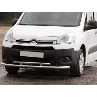 Voorbeschermbeugel ST016 (RVS) Citroen Berlingo 2008–2018 foto 1
