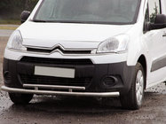 Peugeot Partner Tepee 2008–2018 Voorbeschermbeugel ST016 (RVS) 51/42 mm foto 1