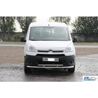 Voorbeschermbeugel ST016 (RVS) Citroen Berlingo 2008–2018 foto 4
