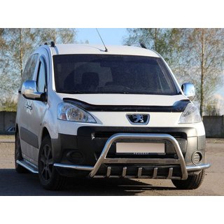 Bullbar WT003-Plus (RVS) Citroen Berlingo 2008–2018 foto 1