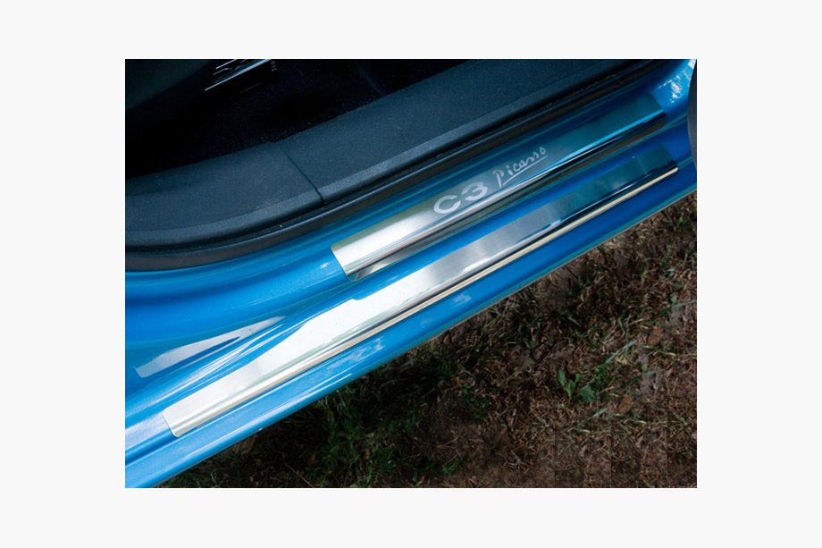 Citroen C-3 Picasso 2010–2017 RVS instaplijsten Natanika Premium (8 stuks) Image