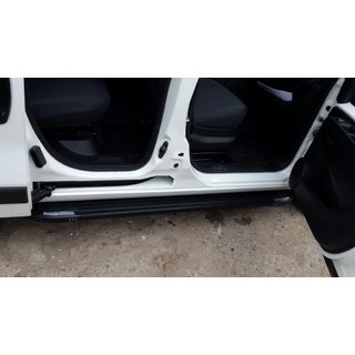 Side steps Rainbow Black (set 2 st., aluminium profiel) Citroen Nemo 2007–2017 foto 4