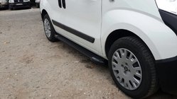 Citroen Nemo 2007–2017 Side steps Rainbow Black (set 2 st., aluminium profiel) foto 5