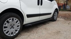Citroen Nemo 2007–2017 Side steps Rainbow Black (set 2 st., aluminium profiel) foto 6