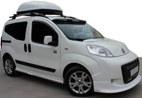 Fiat Fiorino/Qubo 2008–2024 Voorbumper lipspoiler V2 (spuitklaar) foto 1