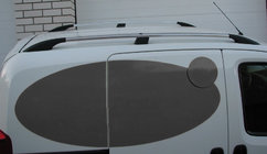 Fiat Fiorino/Qubo 2008–2024 Dakrails, chroom foto 1