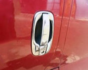 Citroen Nemo 2007–2017 Chroom deurgreepkappen en omlijstingen (10-delige set voor 5 deuren) foto 1