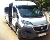 Citroen Jumper 2007–2025 Voorruitvizier (zwart hoogglans, 5 mm) foto 1
