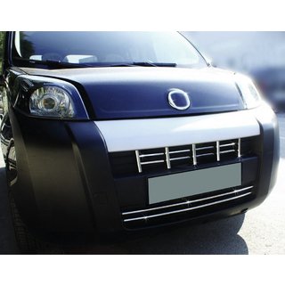 RVS sierlijst voor radiateurgrille (15-delig)