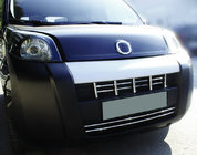 Citroen Nemo 2007–2017 RVS sierlijst voor radiateurgrille (15-delig) Carmos - Turks staal foto 1