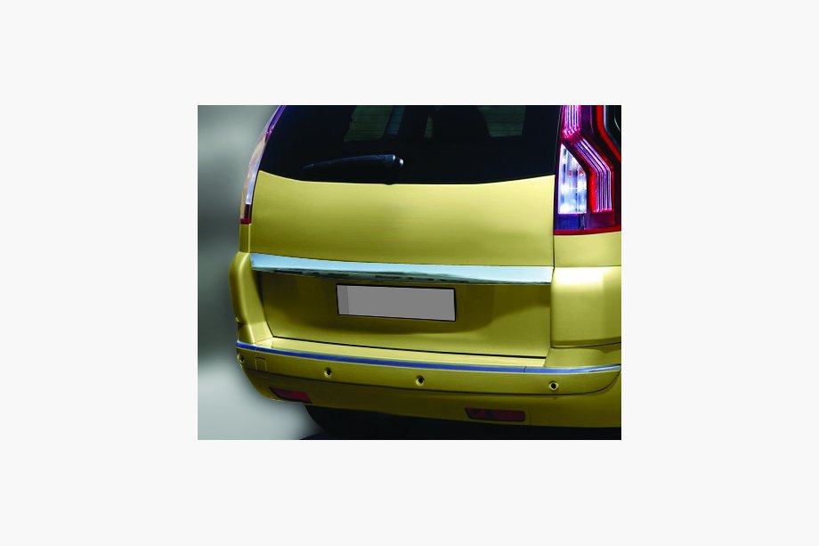 Citroen C-4 Picasso 2006–2013 Sierlijst boven kentekenplaat (RVS) Image