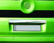 Fiat Fiorino/Qubo 2008–2024 Sierlijst boven kentekenplaat (RVS) Carmos - Turks staal foto 2
