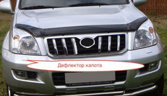 Toyota Land Cruiser Prado 120 2002–2009 Motorkapdeflector (EGR) foto 1
