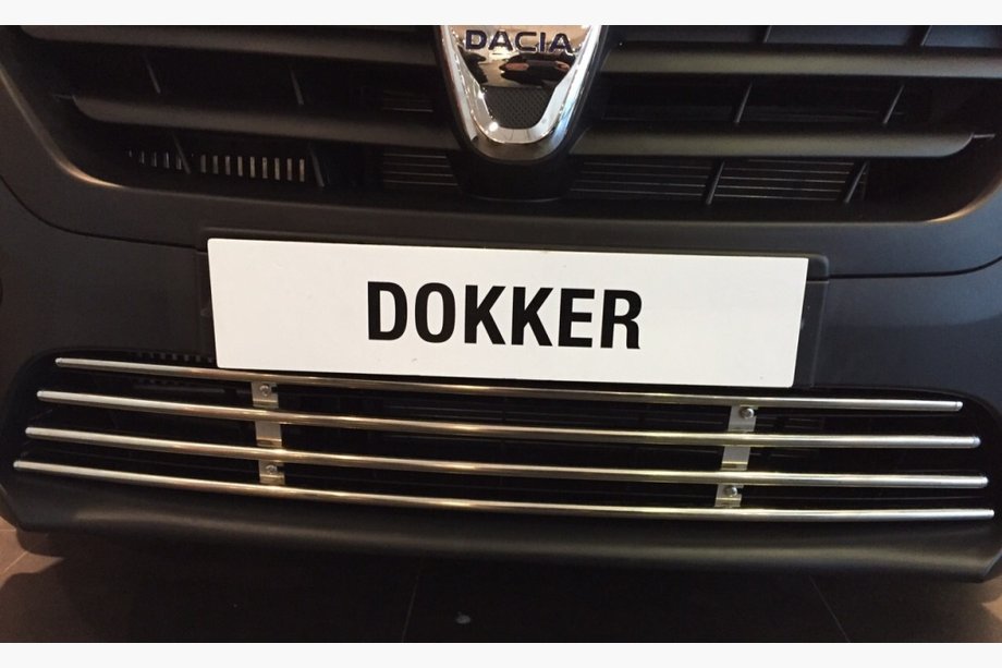 Dacia Dokker 2013–2022 Bumperrooster (RVS) Foto 2