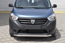 Renault Dokker 2013–2022 Frontbescherming ST008 (RVS) foto 1