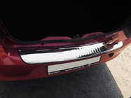 Renault Logan I 2008–2013 RVS sierlijst voor achterbumper Carmos (RVS) foto 1