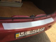 Dacia Logan II 2013–2022 RVS achterbumper beschermlijst Nataniko foto 2