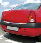 Renault Logan I 2005–2008 RVS sierlijst onderrand achterklep foto 1