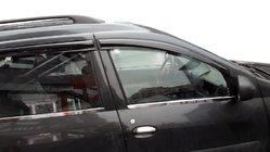 Dacia Logan MCV 2004–2014 Raamdeflectoren (2 stuks, Perflex Sport, B-keuze) foto 5