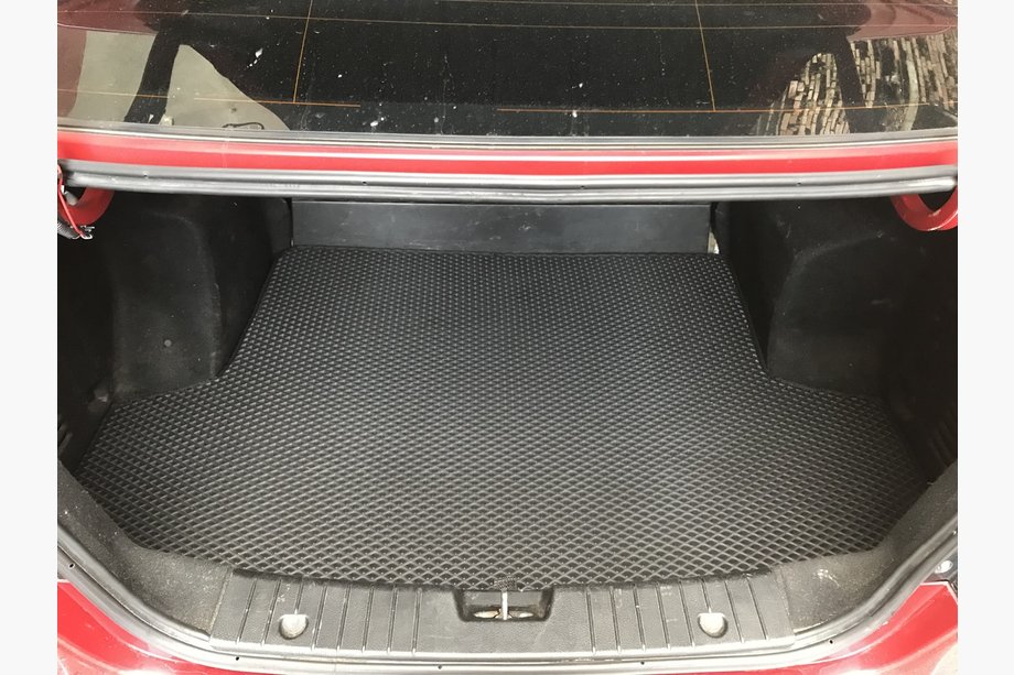 Chevrolet Aveo T200 2002–2008 Kofferbakmat (EVA, zwart) Image