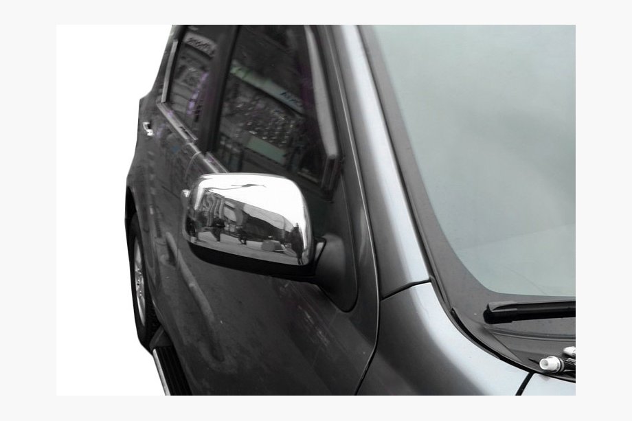 Daihatsu Terios 2006–2017 RVS spiegelkappen (2 stuks) Foto 1