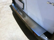 Fiat Doblo I 2001–2005 RVS achterbumperbeschermer met omgezette rand Nataniko foto 1