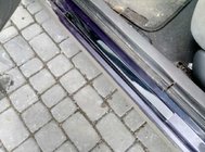 Renault Laguna 1994–2001 Dorpellijsten (2 stuks, ABS) foto 2