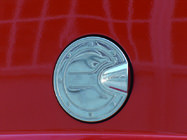 Fiat Doblo I 2005–2010 RVS tankklep cover Carmos - Turks staal foto 2