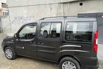 Fiat Doblo I 2005–2010 Zwarte dakrails Maxi basis, kunststof voeten foto 2