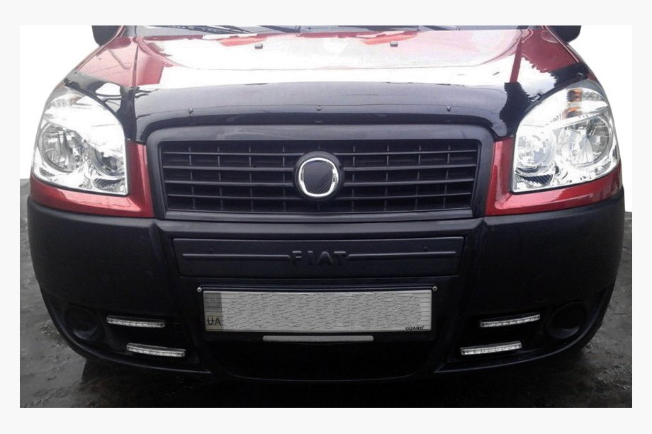 Fiat Doblo I 2005–2010 Middelste winterafdekking voor de grille Glanz Foto 2