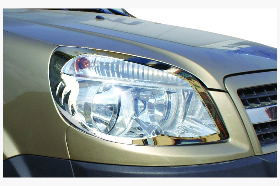 Fiat Doblo I 2005–2010 Koplampranden (set van 2, staal) Image