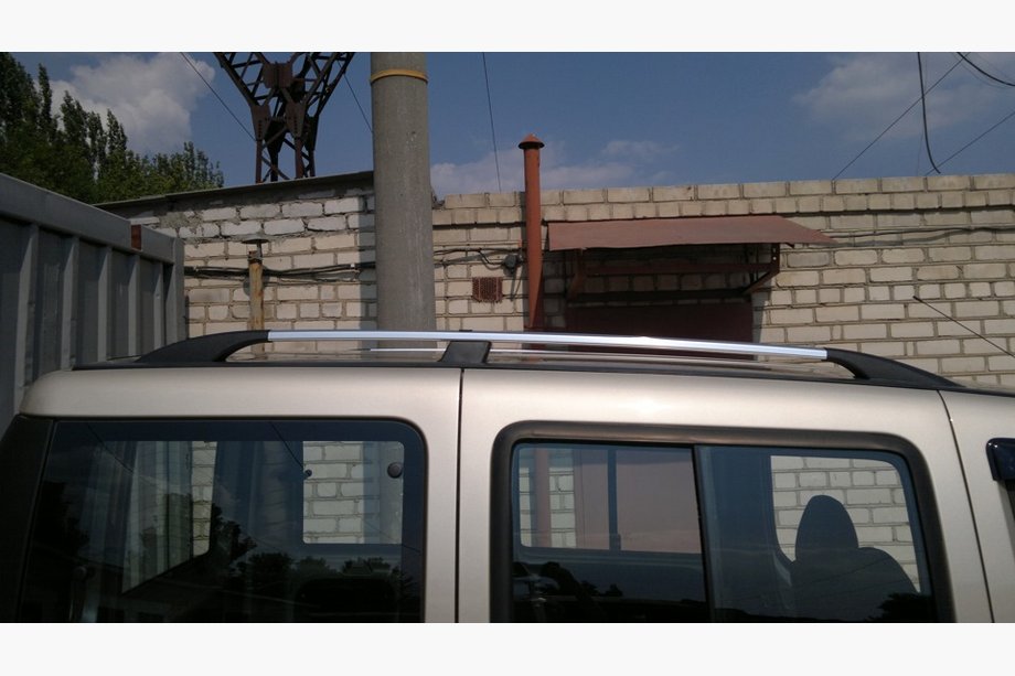 Fiat Doblo I 2005–2010 Chromen dakrails Foto 12