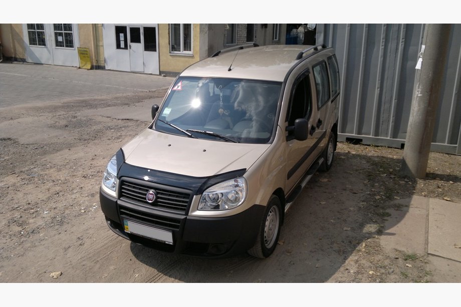 Fiat Doblo I 2005–2010 Chromen dakrails Foto 14