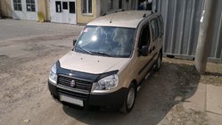 Fiat Doblo I 2001–2005 Chromen dakrails Kunststof voetjes foto 11