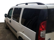 Fiat Doblo I 2005–2010 Zwarte dakrails Maxi basis, kunststof voeten foto 1