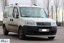 Fiat Doblo I 2005–2010 Voorbeschermbeugel ST008 (2 stuks, RVS) 60 mm foto 3