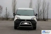 Fiat Doblo II 2010–2022 Bullbar WT022 (RVS) foto 2