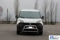 Fiat Doblo II 2010–2022 Bullbar WT022 (RVS) foto 4