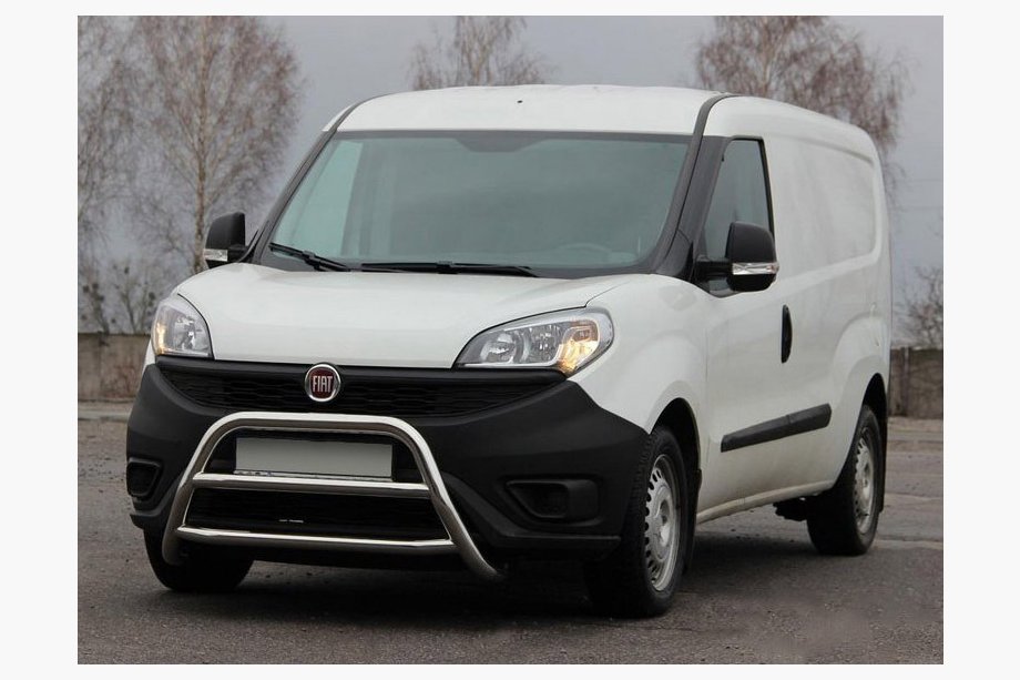 Fiat Doblo II 2010–2022 Bullbar WT022 (RVS) 60 mm Image